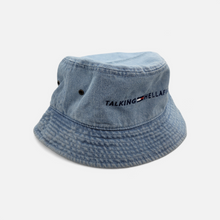 Load image into Gallery viewer, "HELLAFIGURES" DENIM BUCKET HAT