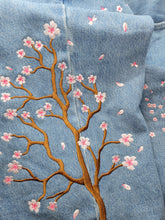 Load image into Gallery viewer, "CHERRY BLOSSOM" JEAN SHORTS