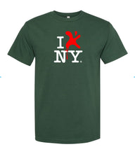 Load image into Gallery viewer, &quot;I NY&quot; FOREST GREEN TSHIRT
