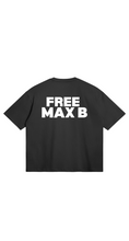 Load image into Gallery viewer, &quot;FREE MAX&quot; BLACK TEE