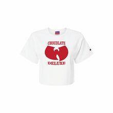 Load image into Gallery viewer, CHOCOLATE DELUXE &quot;ICE CREAM&quot; CROPPED TEE