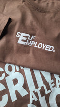 Load image into Gallery viewer, &quot;SELF EMPLOYED&quot; BOXY TEE