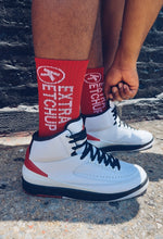 Load image into Gallery viewer, &quot;LOGO&quot; RED SOCKS