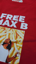 Load image into Gallery viewer, &quot;FREE MAX B&quot; RED TSHIRT