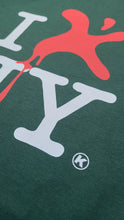 Load image into Gallery viewer, &quot;I NY&quot; FOREST GREEN TSHIRT
