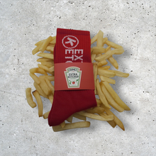 Load image into Gallery viewer, &quot;LOGO&quot; RED SOCKS