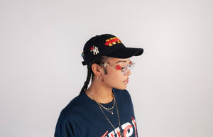 "FUCK NYPD" FLORAL HAT