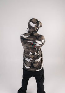 "GRIMEY" CAMO PULLOVER ANORAK