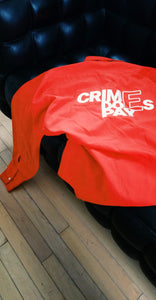 CRIME DOES PAY "SUGE" BUTTON DOWN SHIRT