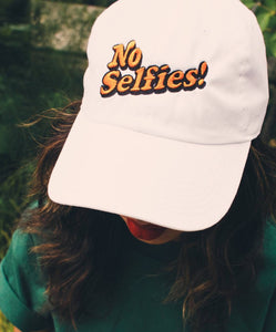 "NO SELFIES" DAD CAP