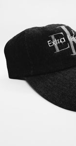 EXTRAKETCHUP "KLEIN" BLACK DENIM CAP