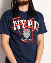 Load image into Gallery viewer, &quot;FUCK NYPD&quot; HANDPAINTED TEE