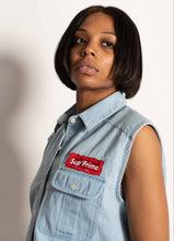 Load image into Gallery viewer, &quot;SUPPRIMO&quot; 1 OF 1 WOMEN&#39;S DENIM VEST