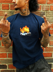 "NO JUSTICE NO PEACE" RIP GEORGE TSHIRT