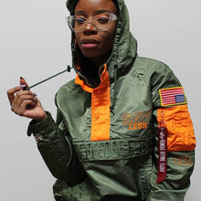 Load image into Gallery viewer, &quot;GRIMEY IS BEAUTIFUL&quot; PULLOVER ANORAK JACKET