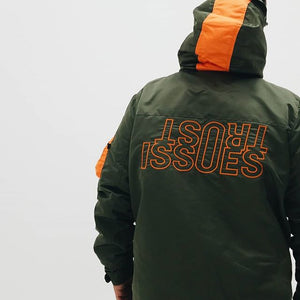 "GRIMEY IS BEAUTIFUL" PULLOVER ANORAK JACKET