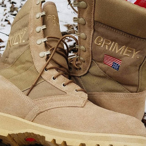 "PRISONER OF WAR" MILITARY BOOTS