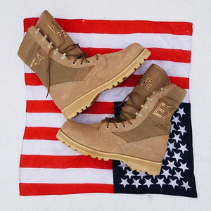 "PRISONER OF WAR" MILITARY BOOTS