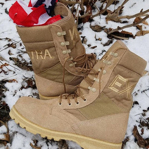 "PRISONER OF WAR" MILITARY BOOTS