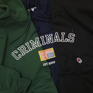 "CRIMINAL UNIVERSITY" HOODIE