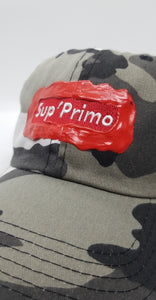 "SUP'PRIMO SNOW CAMOUFLAGE PAINT LOGO 1 OF 1"