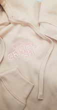 Load image into Gallery viewer, &quot;SHORTIES LOVE THAT GRIMEY SHIT&quot; WOMEN&#39;S CROP HOODIE