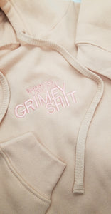 "SHORTIES LOVE THAT GRIMEY SHIT" WOMEN'S CROP HOODIE