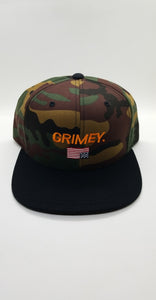 "GRIMEY USA" CAMOUFLAGE SNAPBACK