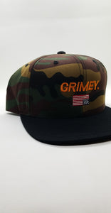 "GRIMEY USA" CAMOUFLAGE SNAPBACK