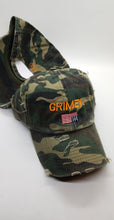 Load image into Gallery viewer, &quot;GRIMEY USA&quot; CAMOUFLAGE DAD HAT