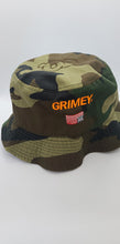Load image into Gallery viewer, &quot;GRIMEY USA&quot; CAMOUFLAGE BUCKET HAT