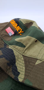 "GRIMEY USA" CAMOUFLAGE BUCKET HAT