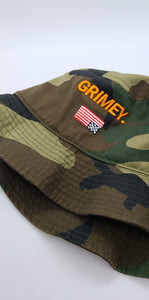 "GRIMEY USA" CAMOUFLAGE BUCKET HAT