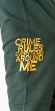 Load image into Gallery viewer, &quot;CRIME RULES EVERYWHERE AROUND ME&quot; PULLOVER HOODIE