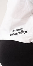 Load image into Gallery viewer, &quot;GRIMEY IS BEAUTIFUL&quot; CROPPED WINDBREAKER JACKET