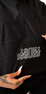"GRIMEY IS BEAUTIFUL" CROPPED WINDBREAKER JACKET