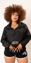 Load image into Gallery viewer, &quot;GRIMEY IS BEAUTIFUL&quot; CROPPED WINDBREAKER JACKET