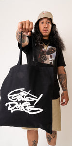 "SEX MONEY DRUGS" CANVAS TOTE BAG
