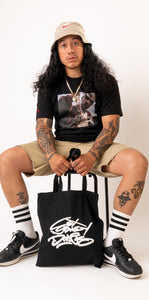 "SEX MONEY DRUGS" CANVAS TOTE BAG
