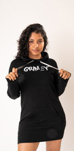 Load image into Gallery viewer, &quot;GRIMEY IS BEAUTIFUL&quot; HOODIE DRESS