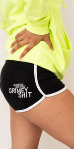 "GRIMEY SHIT" BOOTY SHORTS