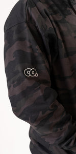 "GRIMEY" BLACK CAMOUFLAGE HOODIE