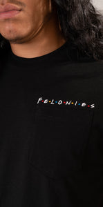 "FELONIES" POCKET T