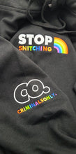 Load image into Gallery viewer, &quot;STOP SNITCHING&quot; HOODIE