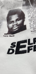 "LARRY DAVIS" NOT GUILTY TSHIRT