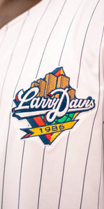 "LARRY DAVIS" BASEBALL JERSEY