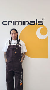 "CRIME IN PROGRESS OVERALLS"