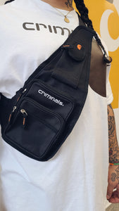 "CRIME IN PROGRESS SHOULDER BAG"