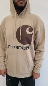 "CRIME IN PROGRESS" PULLOVER HOODIE