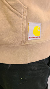 "CRIME IN PROGRESS" PULLOVER HOODIE
